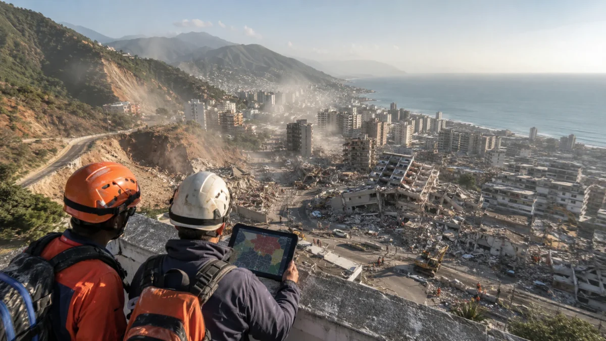 NASA, Copernicus y Microsoft mapean daños en Venezuela con IA