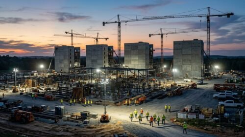 Skanska construirá cuatro centros de datos en EE.UU. por USD 1.200 millones