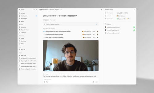 Lightfield recauda $47M para crear CRM nativo de IA