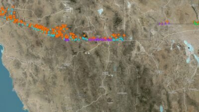 Mapa de muertes en la frontera: investigación sobre vigilancia