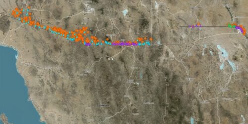 Mapa de muertes en la frontera: investigación sobre vigilancia